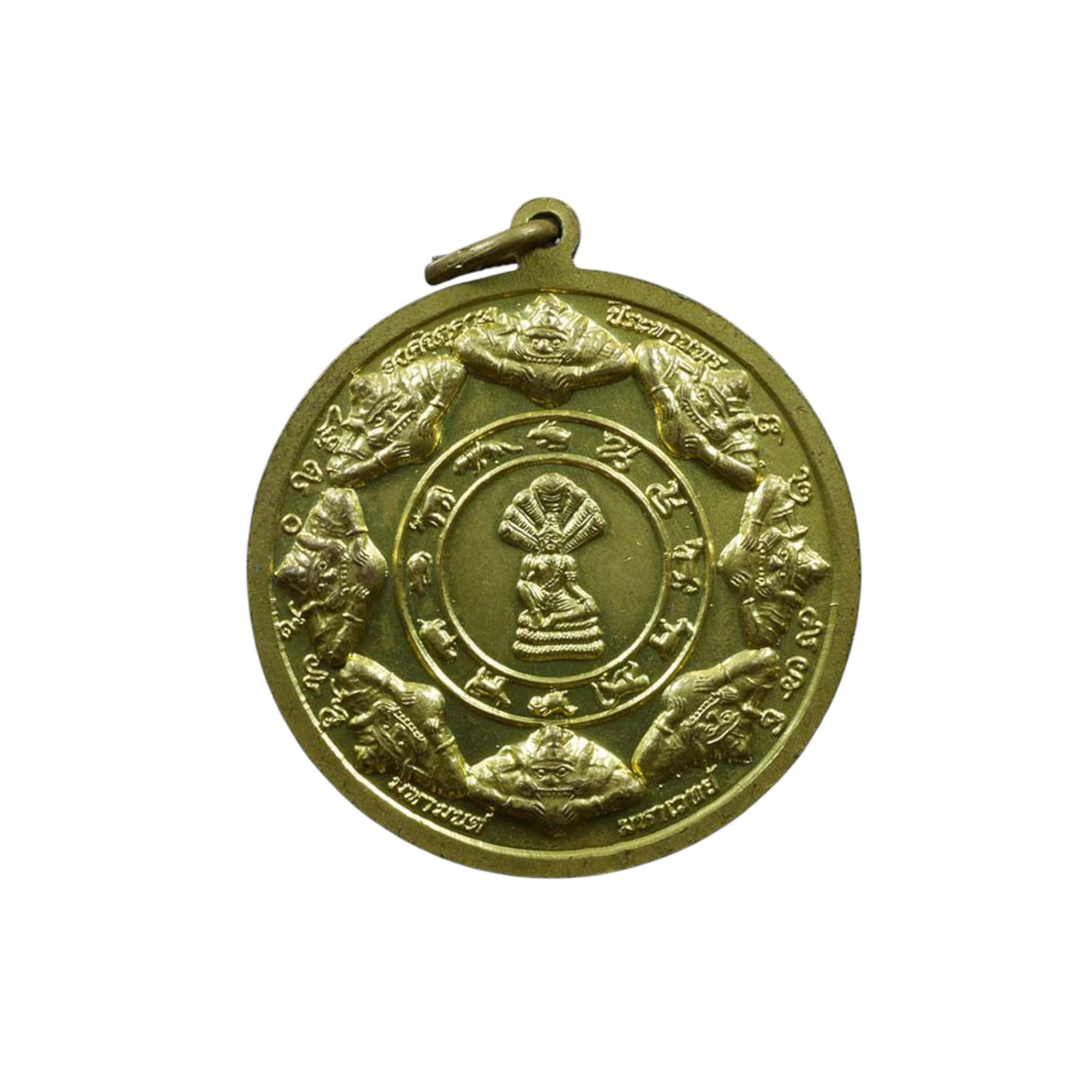 3famousmonks Three Reverend Monks Gold Plated Pendant Three Reverend Monks Gold Plated Pendant - Image 3