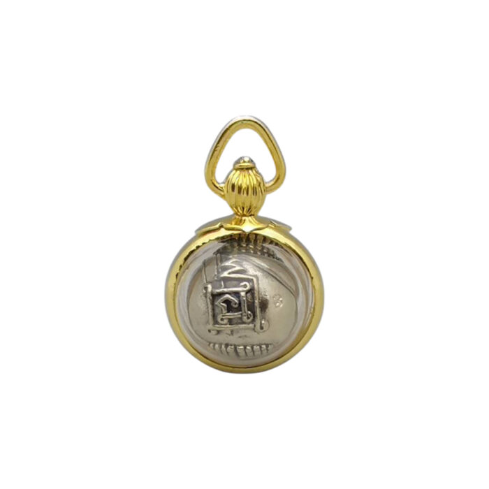 Phra Pidta Gold Pendant by Ajarn Subin – Bild 8