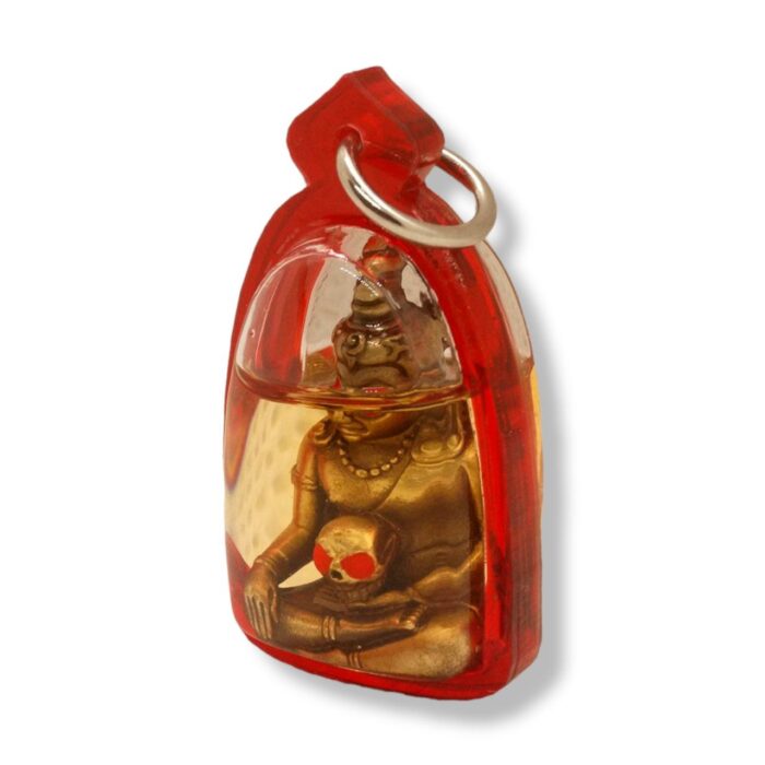 ngang ajamnat1 Phra Ngang Magic Oil Amulet by Ajarn Amnat