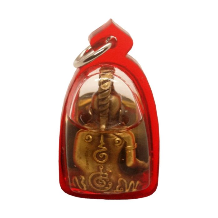 ngang ajamnat2 Phra Ngang Magic Oil Amulet by Ajarn Amnat