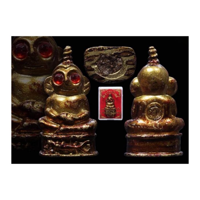 Phra Ngang Red Eyes Mini Statue by LP Koi - Image 2