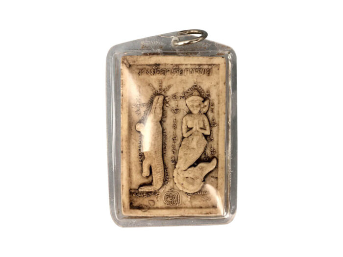Salika Bird Thai Amulet Mermaid in Back - Image 2