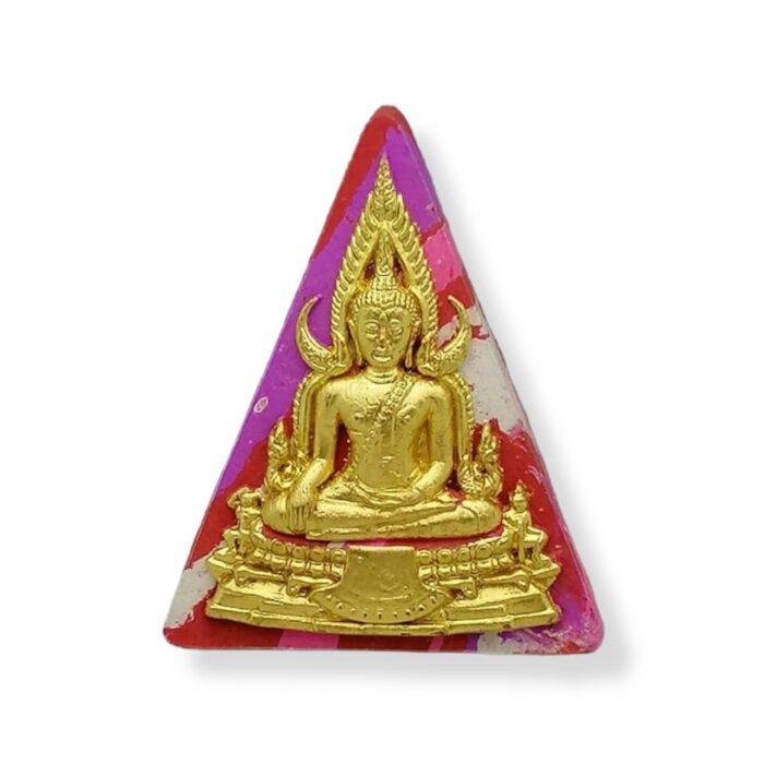 Phra Buddha Chinnaraj Amulet LP Nen Kaew - immagine 4