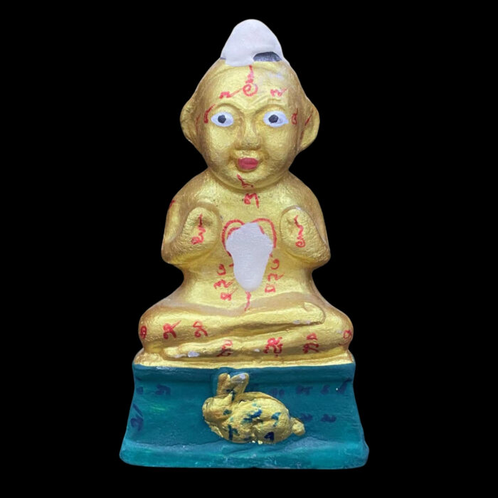 Kuman Thong Statue LP Yeam 2258 Wat Sam Ngam Temple - immagine 2