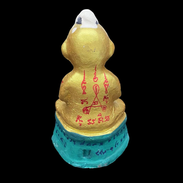 Kuman Thong Statue LP Yeam 2258 Wat Sam Ngam Temple - immagine 3