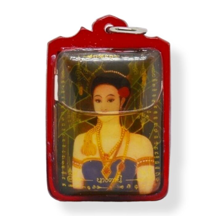 locket ajarn nan Nang Tanee Locket with oil by Ajarn Nan Khong 2558