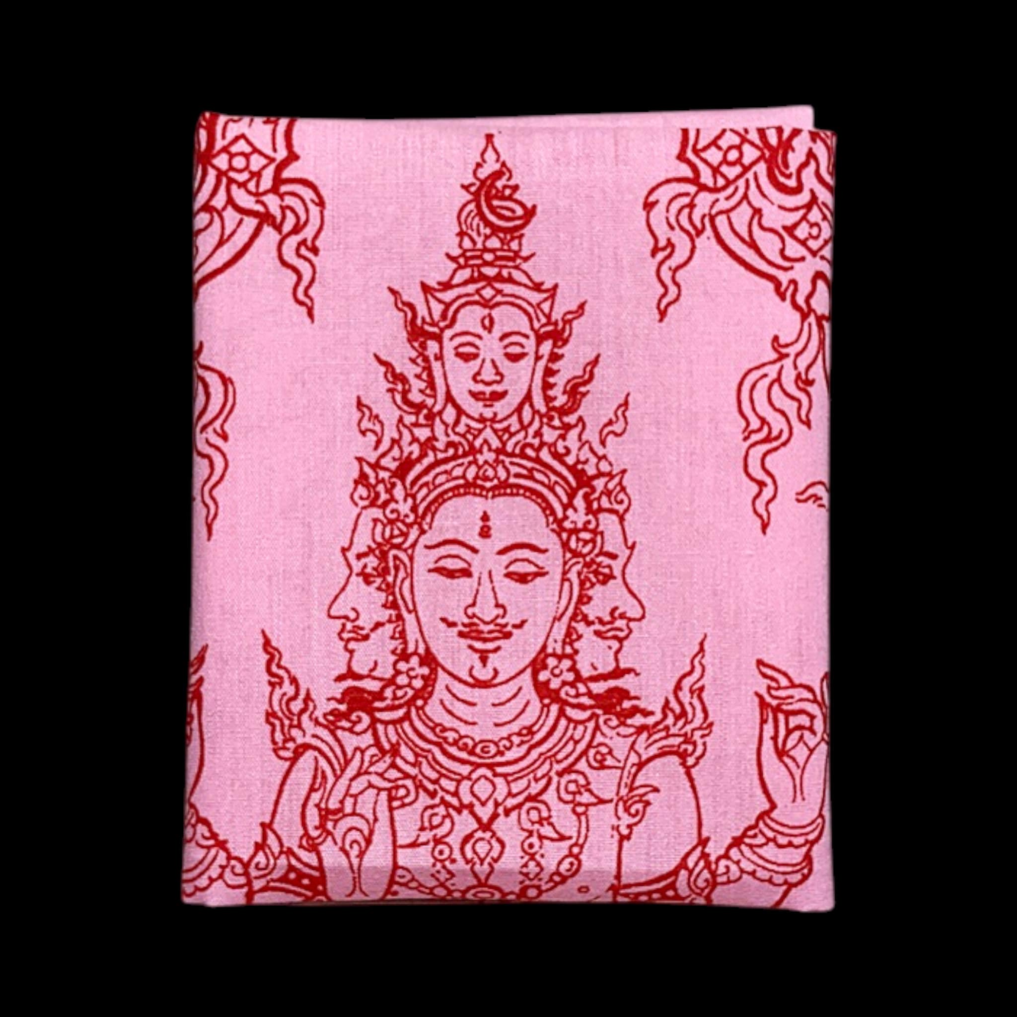 Trimurti Hindu Pha Yant von Ajarn Lek Trimurti God of Love Magic Yant Tuch von Ajarn Lek 2561 Trimurti-Gott der Liebe – Magisches Yant-Tuch von Ajarn Lek 2561 – Bild 2