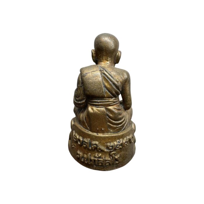 LP Thuad Amulet Metal Talisman by Ajarn Tom 2556 – Bild 2