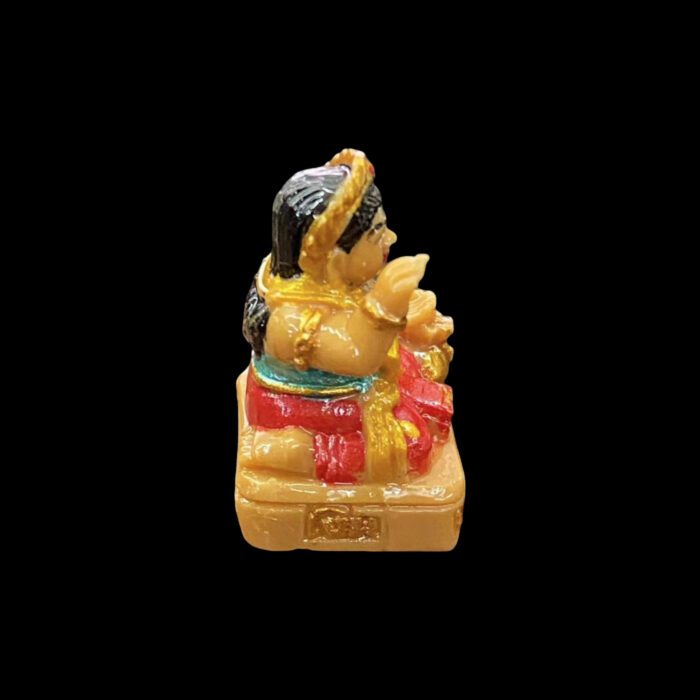 Nang Kwak Wealth Goddess Mini Statue by Kruba Krissana 2559 – Image 2