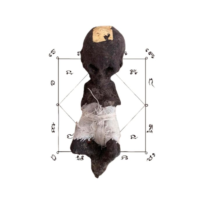 Kuman Thong Riak Sap Khmer Amulet Necromancy - Imagen 4