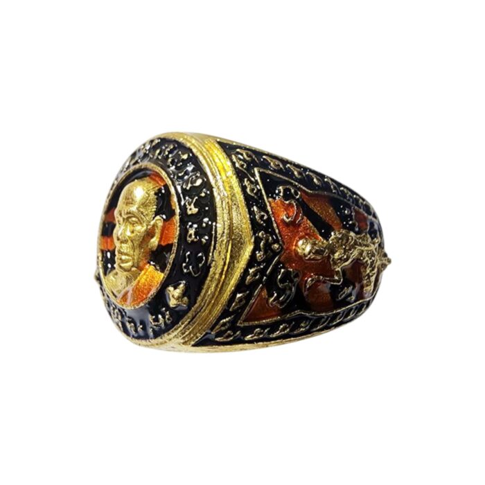 Wealthy Ring Nang Kwak Amulet by LP Phat – Bild 2