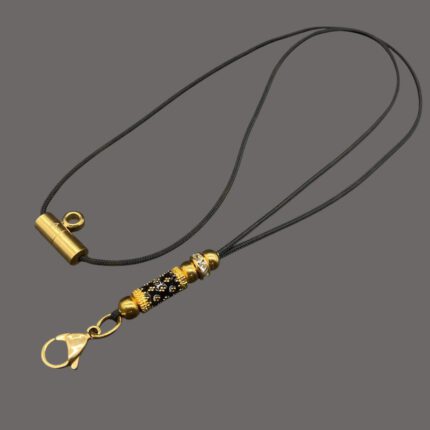 Double-Hook Amulet Rope Necklace