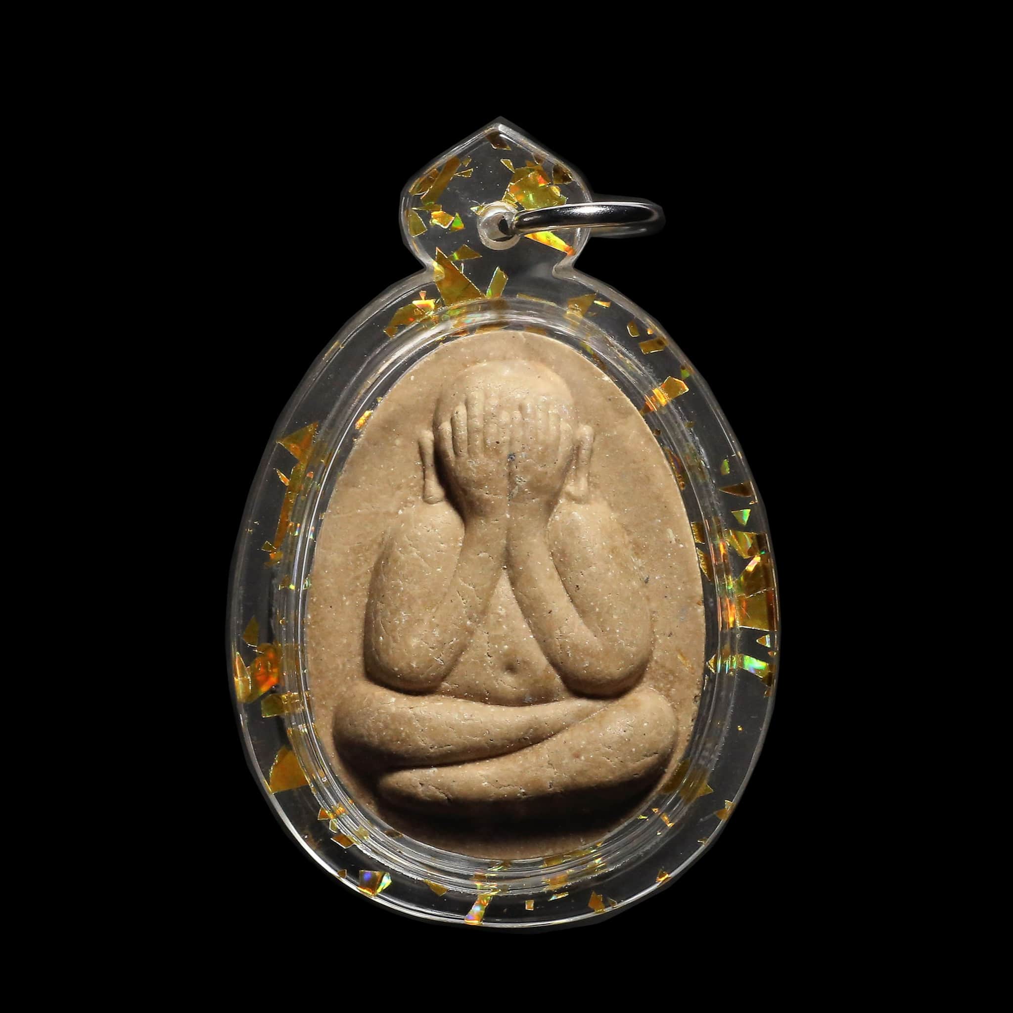 Phra Pidta LP Chamnan Phra Pidta Maha Lap Mon Yantra von LP Chamnan 2561 Phra Pidta Amulett von LP Chamnan