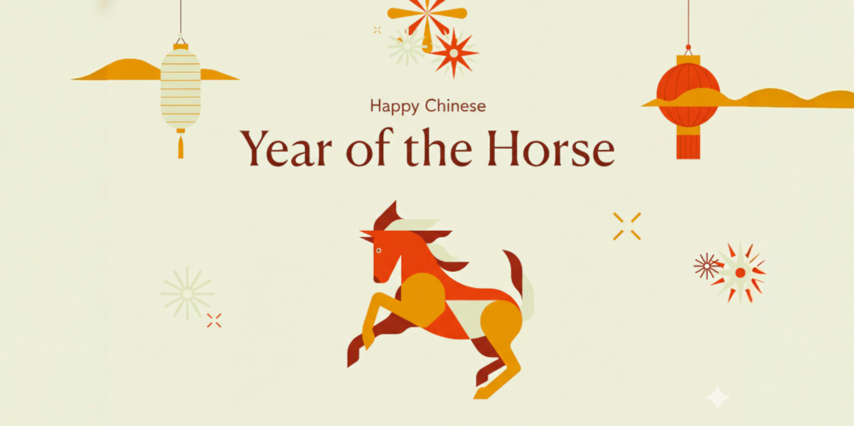 Chinesisches Neujahr des Pferdes Bkk Amuletts Startseite